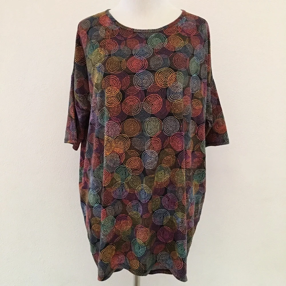 LulaRoe Psychedelic Irma Blouse size S - Picture 1 of 6